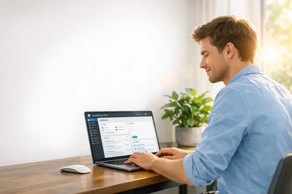 créer un site wordpress