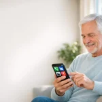smartphone séniors
