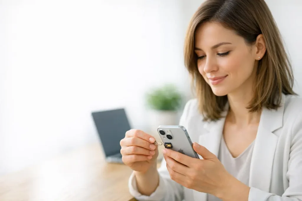 activer carte sim sur iphone